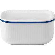 Royal Copenhagen White Fluted Butter Dish