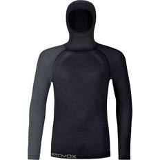 Ortovox Uomo Maglioni Ortovox Maglia a Manica Lunga Con Cappuccio 120 Comp Light - Nero