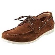 Seglarskor Tommy Hilfiger TH BOAT SHOE CORE SUEDE Brun