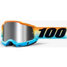 100% Accuri 2 Extra Sunset Motocross Goggles - Blue/Orange