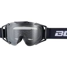 B-ST Motocross Goggles Black White