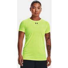 Women - Yellow T-shirts Under Armour Women's Team Tech T-Shirt-neon yellow/black-2xl neon yellow/black