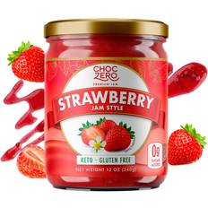 Sugar Free Sweet & Savory Spreads Choczero Keto Strawberry Jam 12oz