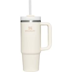 Stanley The Quencher H2.0 FlowState Cream Travel Mug 88.7cl