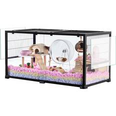 Glass Hamster Cage 70 Gallon Large Hamster Cage Habitat