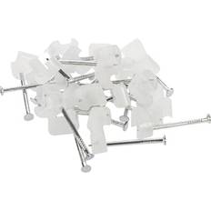 NQ Kabelclips & Fastgøring NQ Kabelklips 2x4mm, neutrale, 25 stk