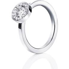 Gifteringer - Sølv Efva Attling Wedding & Stars Ring - Silver/Diamonds