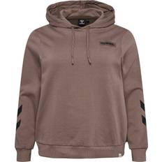 Femme - Marron Vêtements Hummel Sweatshirt À Capuche Femme Legacy Plus - Marron