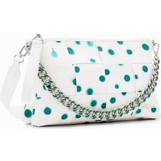 Desigual Bolsos Desigual Bolso de hombro esmeralda blanco One Size