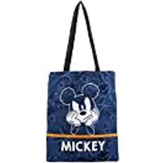 Disney Micky Maus Blue-Shopping Bag Einkaufstasche, Dunkelblau