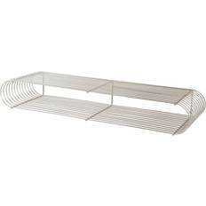 Silver Wall Shelves AYTM Curva Silver Wall Shelf 80.4cm