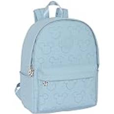 Unisexo Mochilas escolares Safta Mochila Portatil 14 Mickey Teen Sno