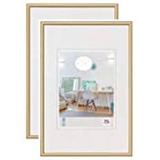 Walther Design design KV040GD New Lifestyle, plastic double Photo Frame