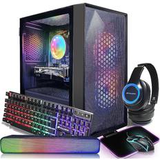 STGAubron Gaming PC,Intel Core i3-10100F 4.3G,GeForce GTX