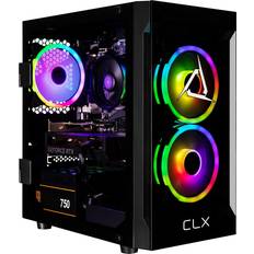 Desktop Computers CLX SET Gaming Desktop Computer, R7 5700X, 16GB, 2TB RTX