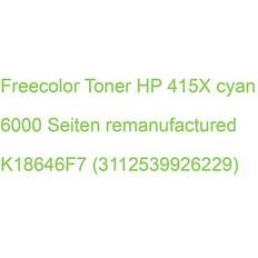 Freecolor Toner HP 415X - Cyan