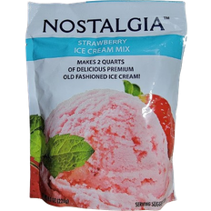 Best Ice Cream Nostalgia Strawberry Ice Cream Mix 8oz 1