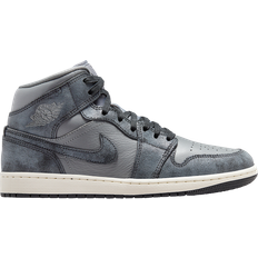 Jordan 1 smoke grey NIKE Air Jordan 1 Mid SE W - Smoke Grey/Sail/Off-Noir