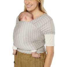 Ergobaby aura strækvikle Ergobaby Strækvikle Aura Wrap Knit Grey Stripes