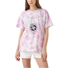 Batik Överdelar Koton Women's Printed Tie-dye T-shirt - Pink Design