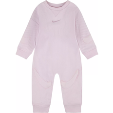 Nike 18-24M Jumpsuits Children's Clothing Nike Baby Ready Set Long Sleeves Coverall - Pink Foam