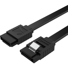 SATA III (6 Gbit/s) Straight Data Cable with Locking Latch for HDD/SSD/CD 3-pack