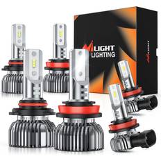 Nilight Nilight 9005 H11 LED Headlight Bulbs H11/H8/H16