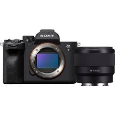 Sony Spiegellose Systemkameras Sony Alpha 7 IV + FE 50mm F1.8
