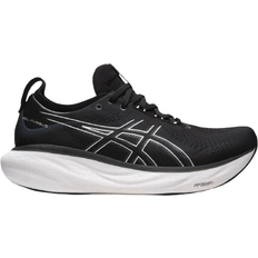 45 ⅓ - Asics Gel-Nimbus Chaussures de sport Asics Gel-Nimbus 25 Wide M - Black/Pure Silver