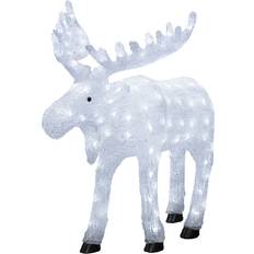 Akryl Julbelysning Konstsmide Moose Clear Jullampa 65cm