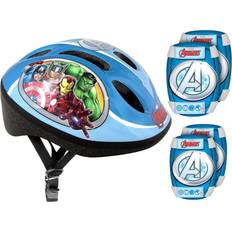 Marvel Avengers AV299507 Protective Set Including Helmet + Knee and Elbow Pads