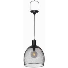 Solcellsbelysning Taklampor Star Trading Sunlight Black Pendellampa ∅ 29cm
