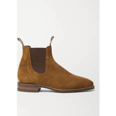 R.M.Williams Comfort Craftsman Suede Chelsea Boots Men Brown