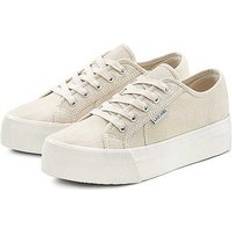 Lascana Sneaker Beige Plateau Absatz für Damen