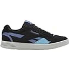 Reebok Unisex Court Advance CNVS Sneaker, PGREY/Step PURP/B Cyan