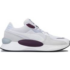 Puma Mens RS 9.8 Gravity Trainers in White purple Textile