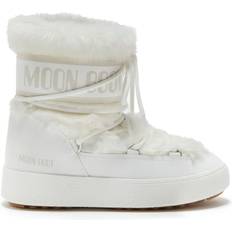 Moon Boot Ltrack Tube Faux-Fur Boots - White