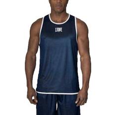 Leone 1947 Double Face Boxing Singlet - Blu/Rosso