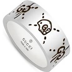 Gucci Ghost Sterling Silver Ring