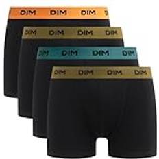 DIM Ropa DIM Boxer Homme Mix and Colors Coton Stretch - Orange/Bleu/Vert