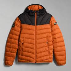 Napapijri Aerons Quilted Shell Puffer Jacket Orange