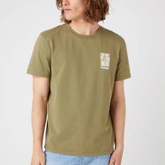 Wrangler Mies T-paidat Wrangler Graphic Tee Deep Lichen