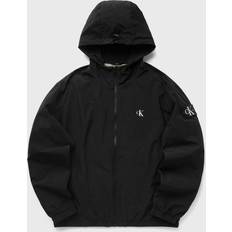 Calvin Klein Logo Windbreaker Jacket Black