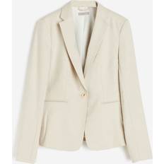 H&M Blazers H&M & Fitted Blazer Beige