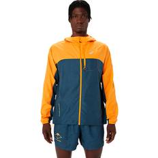 Asics FUJITRAIL PACKABLE JACKET Fellow Yellow/Magnetic Blue