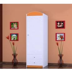 Orange Clothing Storage Isabelle & Max Montalvo orange Kleiderschrank