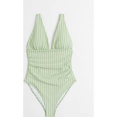 H&M Swimsuits H&M Ladies Green Shaping swimsuit