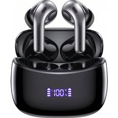 Shein Hörlurar Shein Wireless Earbuds Headphones With 60h Playtime, Led Display Power