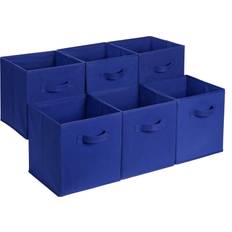 Amazon Basics Basics collapsible Fabric cube Organizer with Storage Box