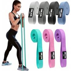 Träningsutrustning Shein MKAS 1 PC Long Fabric Full Body Resistance Bands Exercise Bands Resistance For Women And Men Cloth Loop Resistance Bands Heavy Duty Stretch Fitn